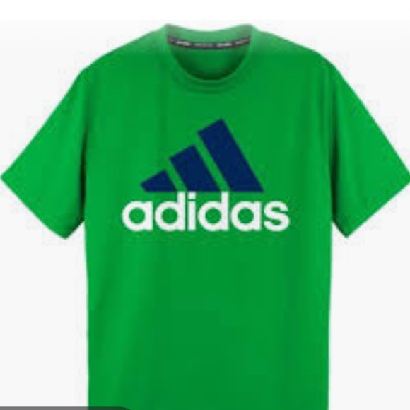 lime green adidas shirt
